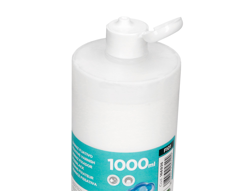 VERNIZ FIXADOR LIDERPAPEL ACABAMENTO BRILHANTE FRASCO DE 1000 ML