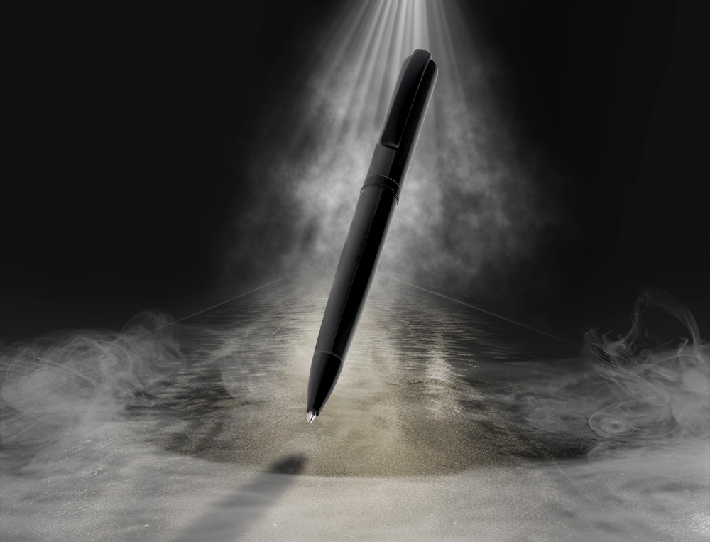 ESFEROGRAFICA BELIUS TURBO ALUMINIO DESENHO PRETO TINTA AZUL CAIXA DESIGN