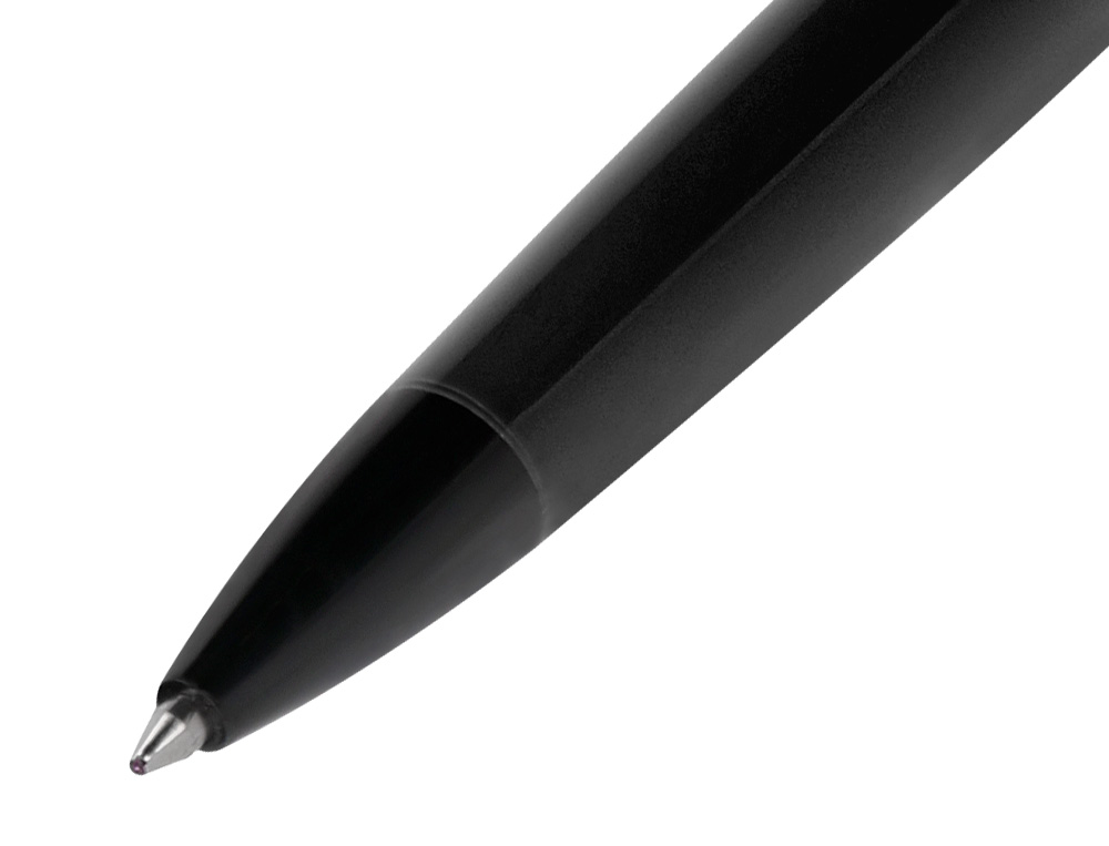 ESFEROGRAFICA BELIUS TURBO ALUMINIO DESENHO PRETO TINTA AZUL CAIXA DESIGN