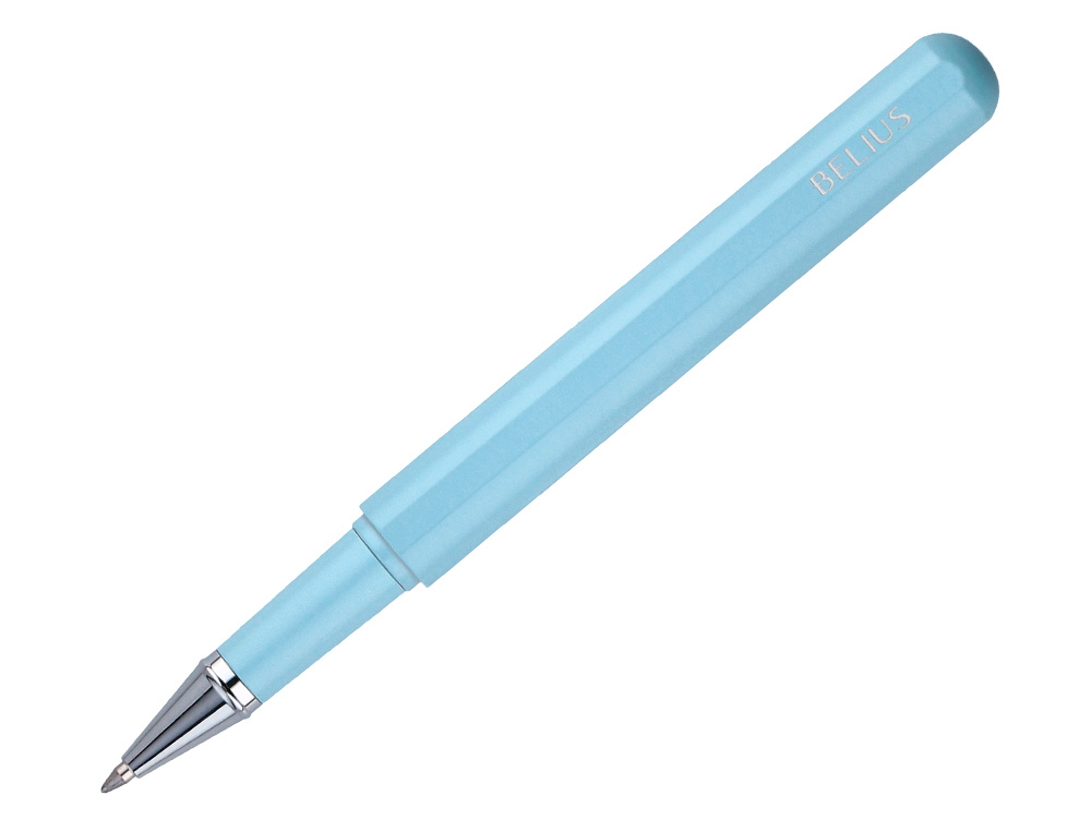 ROLLER E BOLSA EM IMITACAO PELE BELIUS SPACE B DESENHO MINIMALISTA AZUL TINTA AZUL CAIXA DESIGN