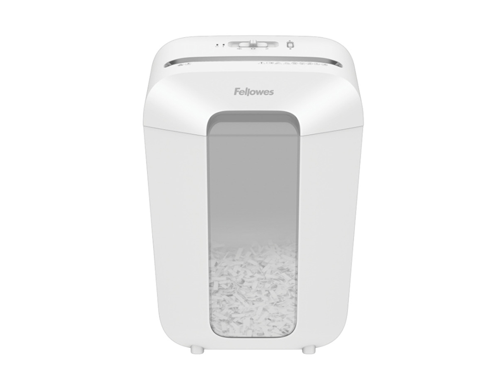 DESTRUIDORA DE DOCUMENTOS FELLOWES LX70 CAPACIDADE 11H SEGURANCA P4 AGRAFES CLIPS E CARTOES CESTO 18 L