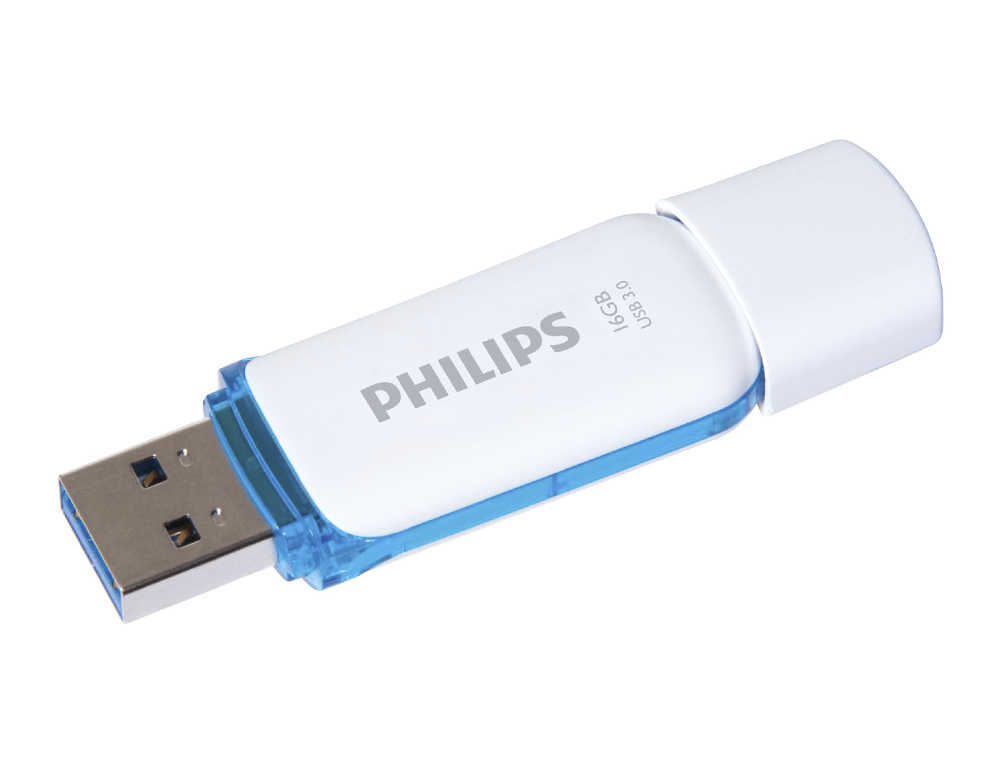 PEN DRIVE USB PHILIPS FLASH USB 3.0 16 GB SNOW BLUE