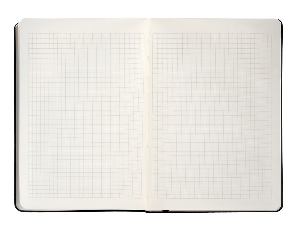 CADERNO COM ELASTICO ANTARTIK NOTES CAPA DURA A5 QUADRICULADO PRETO 100 FOLHAS 80 GR FSC