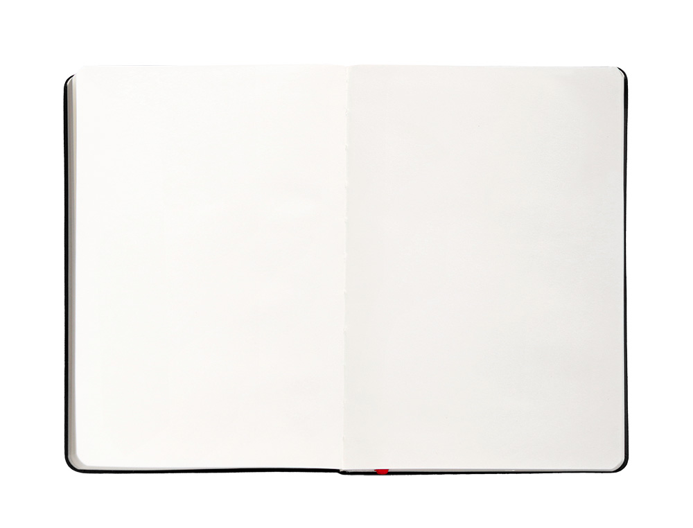 CADERNO COM ELASTICO ANTARTIK NOTES CAPA DURA A4 LISO PRETO E VERMELHO 100 FOLHAS 80 GR FSC