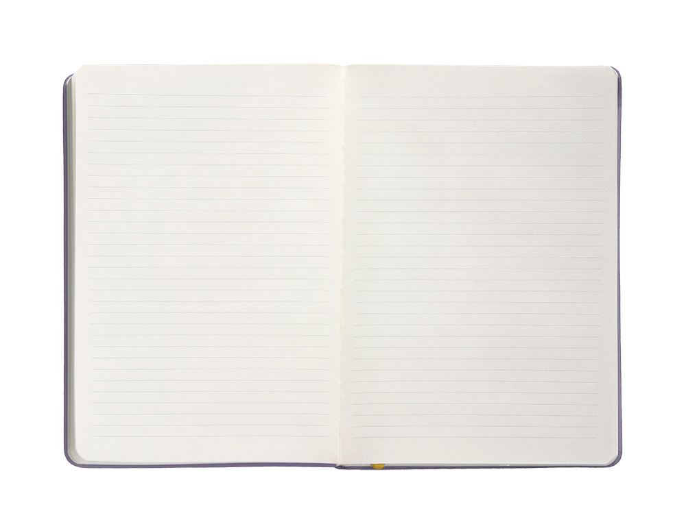 CADERNO COM ELASTICO ANTARTIK NOTES CAPA DURA A4 PAUTADO ROXO E AMARELO 100 FOLHAS 80 GR FSC