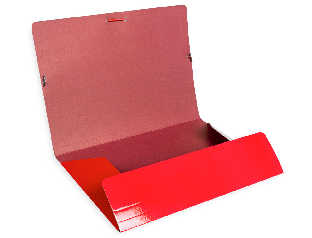 PASTA LIDERPAPEL COM ELASTICOS DIN A3 3 ABAS CARTAO PLASTIFICADO 800 GR CORES SORTIDAS