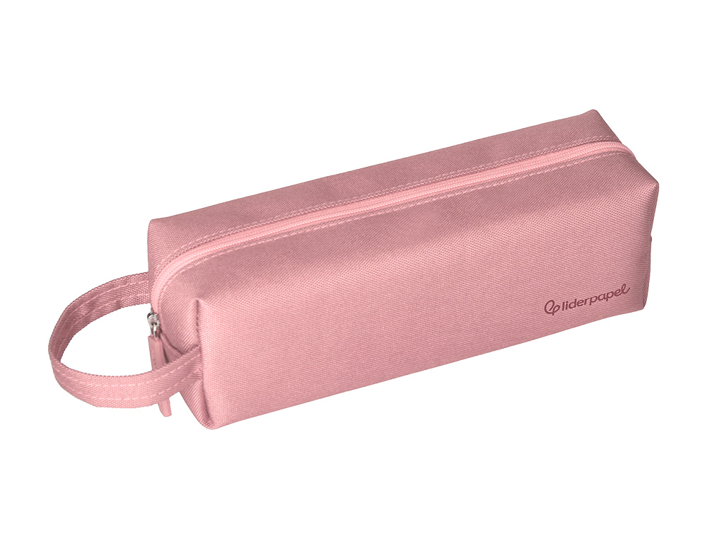 ESTOJO ESCOLAR LIDERPAPEL RETANGULAR COM ASA 210X70 MM LILAS
