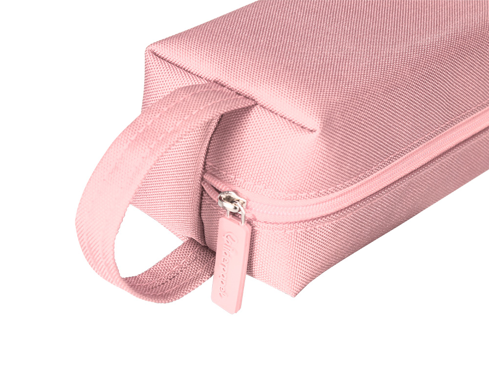 ESTOJO ESCOLAR LIDERPAPEL RETANGULAR COM ASA 210X70 MM LILAS