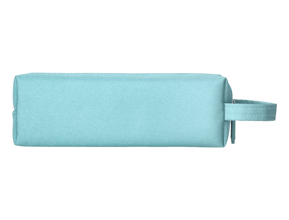 ESTOJO ESCOLAR LIDERPAPEL CLASSIC RETANGULAR COM ASA 210X70 MM AZUL CELESTE