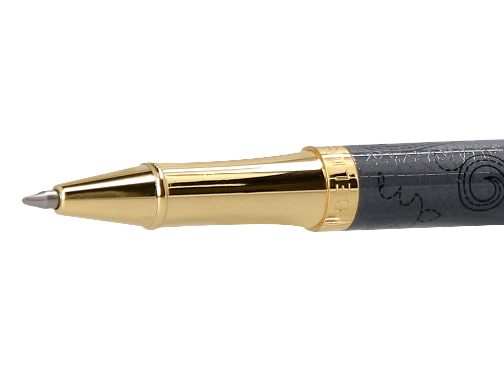 ROLLER BELIUS WILD WEST ALUMINIO COR PRETO DOURADO TINTA COR PRETO CAIXA DE DESIGN