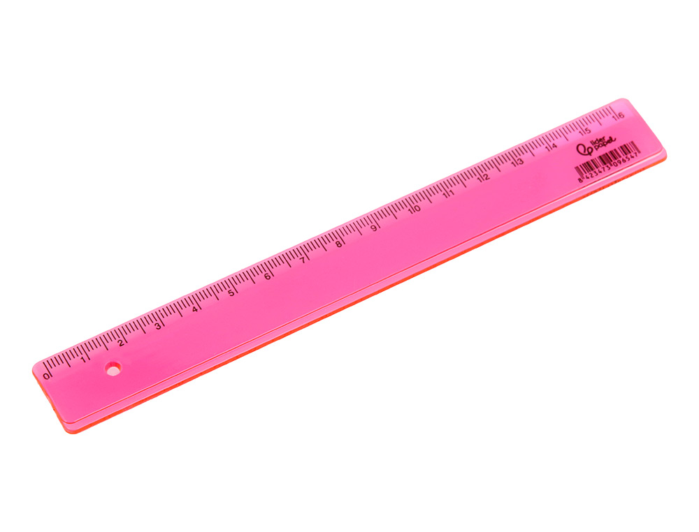 REGUA LIDERPAPEL PLASTICO 16 CM COPO COM 100 UNIDADES CORES SORTIDAS
