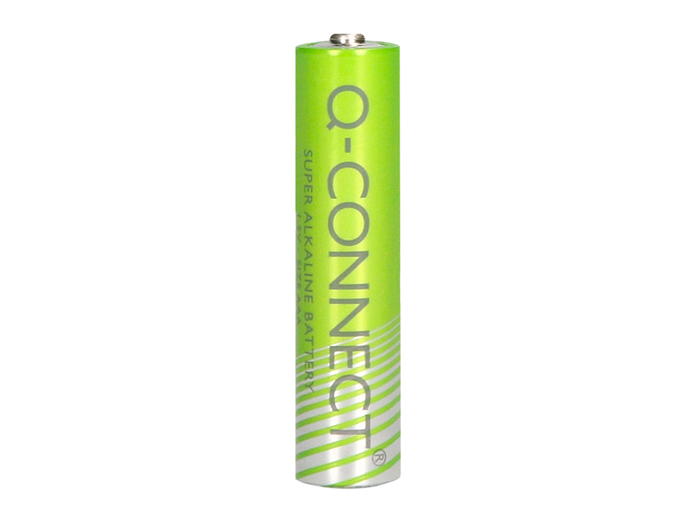 PILHA Q-CONNECT ALCALINA AAA BLISTER DE 12 UNIDADES