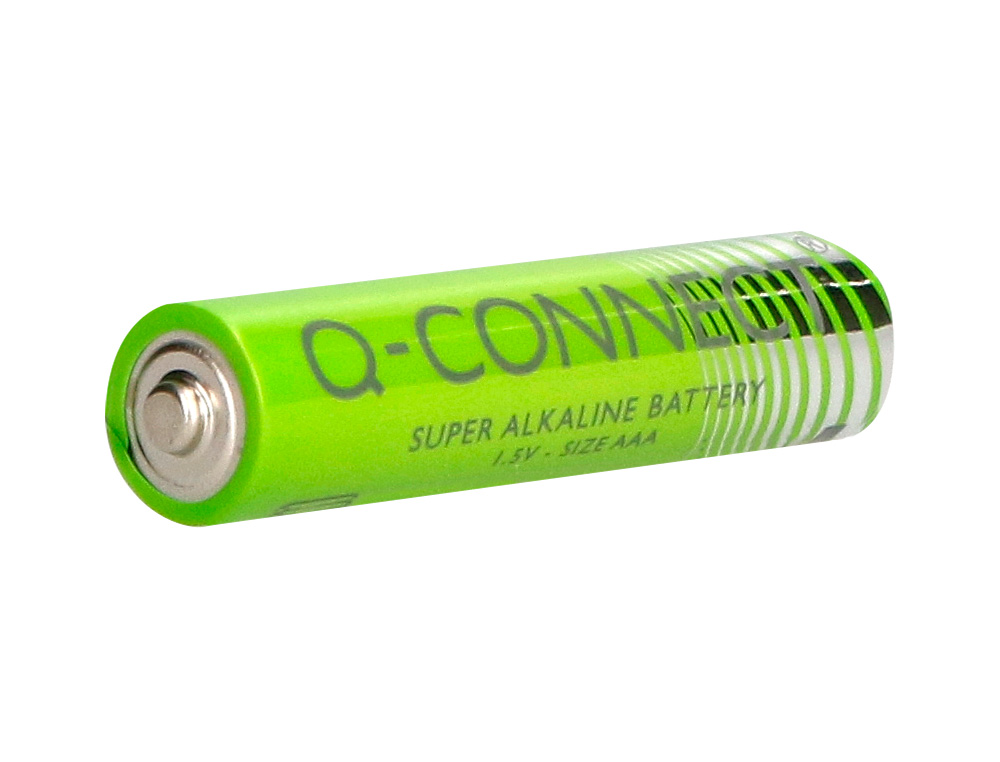 PILHA Q-CONNECT ALCALINA AAA BLISTER DE 12 UNIDADES