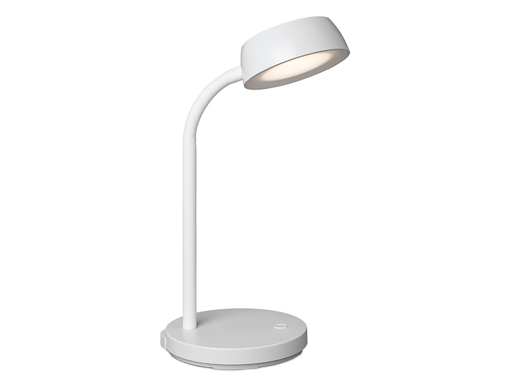 CANDEEIRO DE ESCRITORIO MAUL LED ABBY COR BRANCO 155X320X155 MM