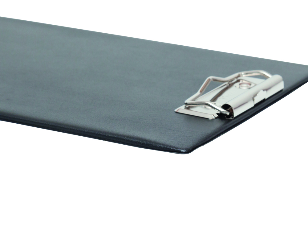 PORTA NOTAS MAUL DIN A5 CARTAO PLASTIFICADO PVC COM PINCA COR PRETO