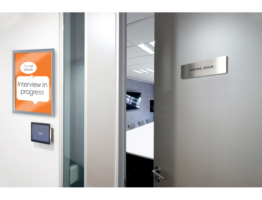 MOLDURA PORTA ANUNCIOS NOBO IMPRESSION PRO DIN A3 MOLDURA DE CLIP ALUMINIO 320X17X445 MM