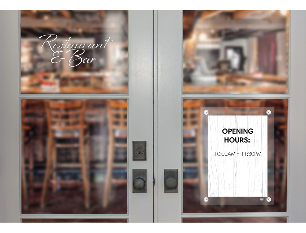 MOLDURA PORTA ANUNCIOS NOBO ACRILICO TRANSPARENTE DE PAREDE AMOVIVEL DIN A3 SEM MOLDURA 348X24X471 MM