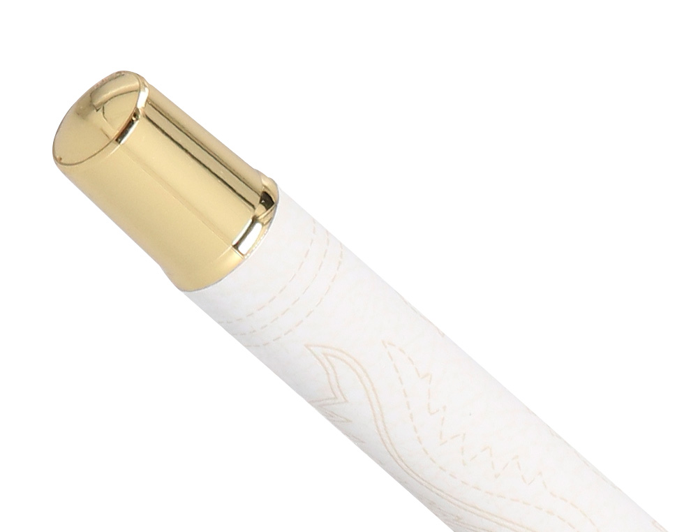 ROLLER BELIUS WILD WEST ALUMINIO COR CREME DOURADO TINTA COR PRETA CAIXA DE DESIGN