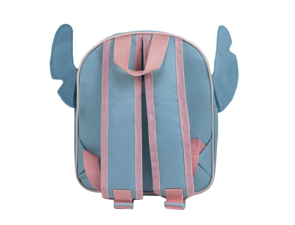 MOCHILA INFANTIL CERDA 3D APLICACOES STITCH 220X270X100 MM