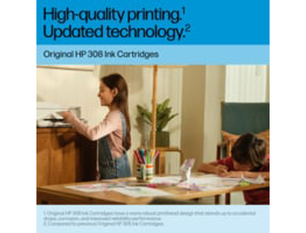 TINTEIRO HP 308 COR ENVY 6110/6120/6130/6520/6530 120 PAGINAS