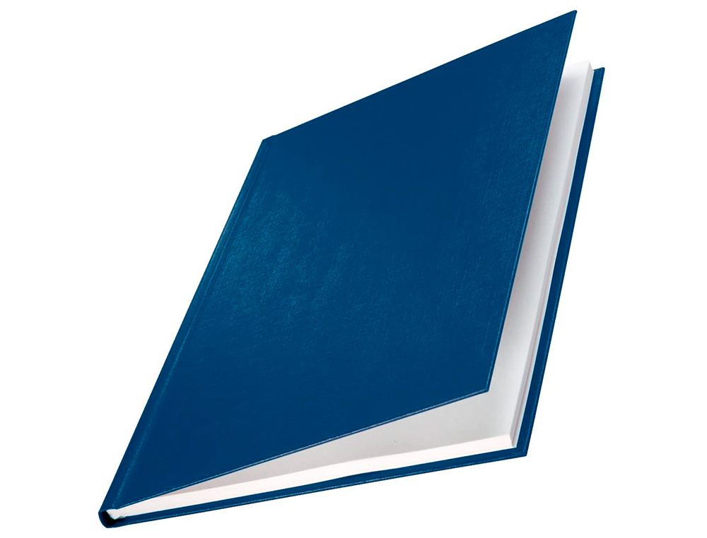 CAPA DE ENCADERNACAO CHANNEL RIGIDA 35562 AZUL LOMBADA AA CAPACIDADE 10/35 FOLHAS