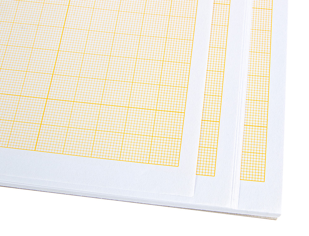 BLOCO PAPEL MILIMETRICO LIDERPAPEL DIN A4 50 FOLHAS 80 GR