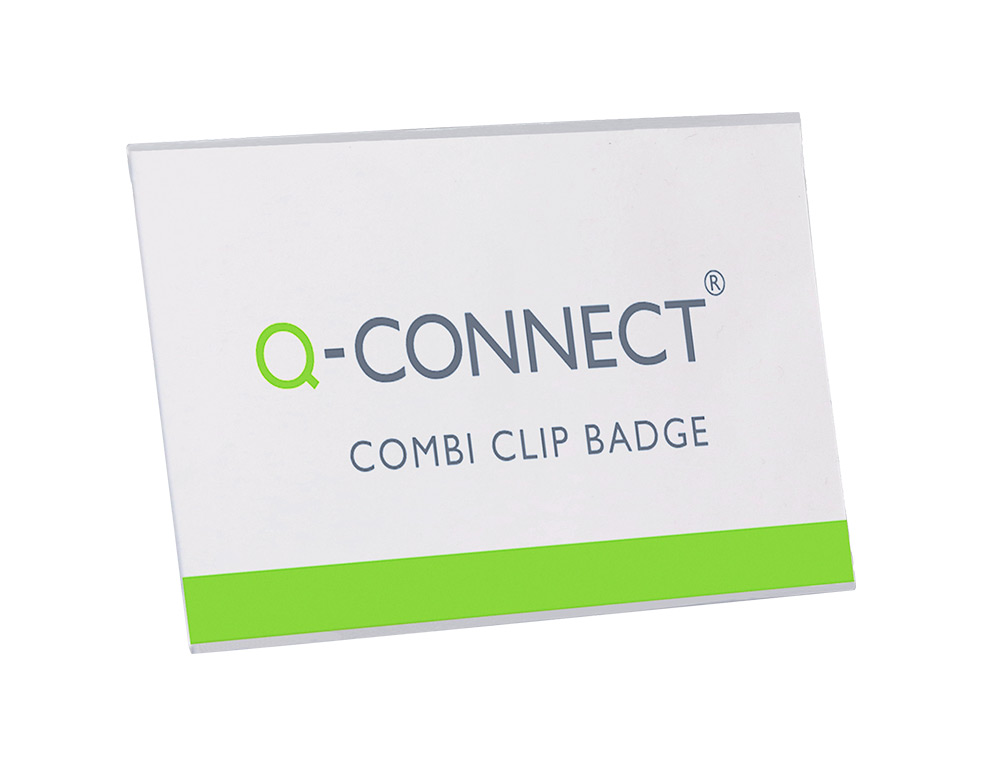 IDENTIFICADOR Q-CONNECT COM MOLA KF-01567 54X90 MM