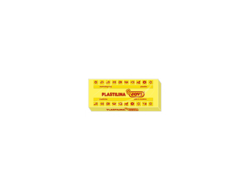 PLASTICINA JOVI 71 150 GR AMARELO CLARO
