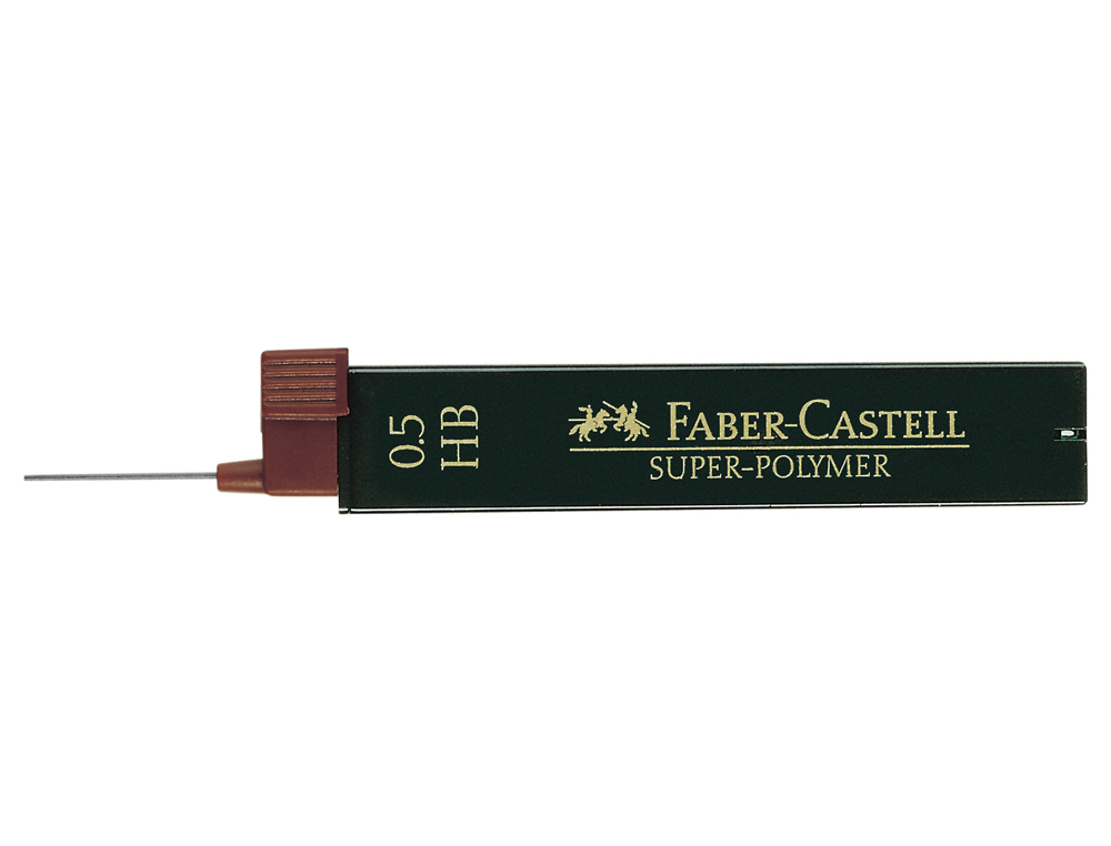 MINAS FABER GRAFITE 9063 0,3MMHB - ESTOJO DE 12 MINAS