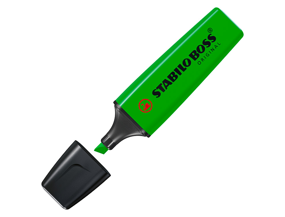 MARCADOR FLUORESCENTE STABILO BOSS 70 VERDE