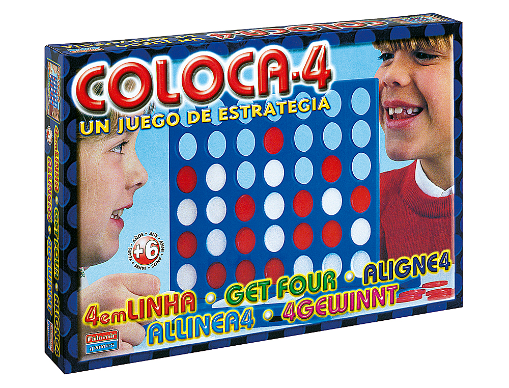 JOGO FALOMIR DE MESA QUATRO EM LINHA