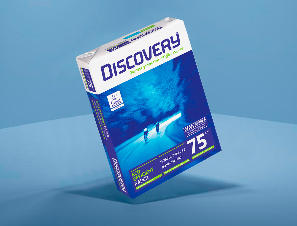 PAPEL FOTOCOPIA DISCOVERY DIN A3 75 GR EMBALAGEM DE 500 FOLHAS