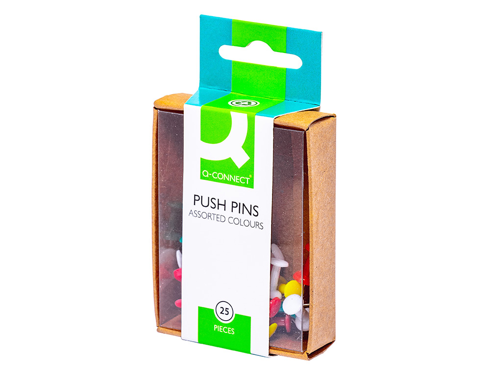 SINALIZADOR DE PLANOS Q-CONNECT CAIXA DE 25 UNIDADES CORES SORTIDAS