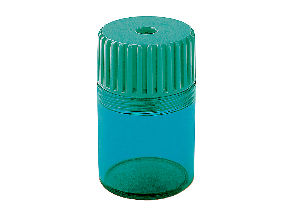 APARA LAPIS M+R PLASTICO REDONDO 1 USO COM DEPOSITO