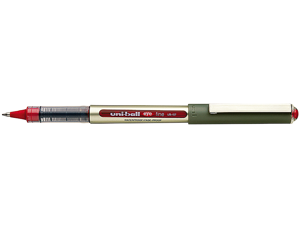 MARCADOR UNI-BALL ROLLER UB-157 VERMELHO 0,7 MM