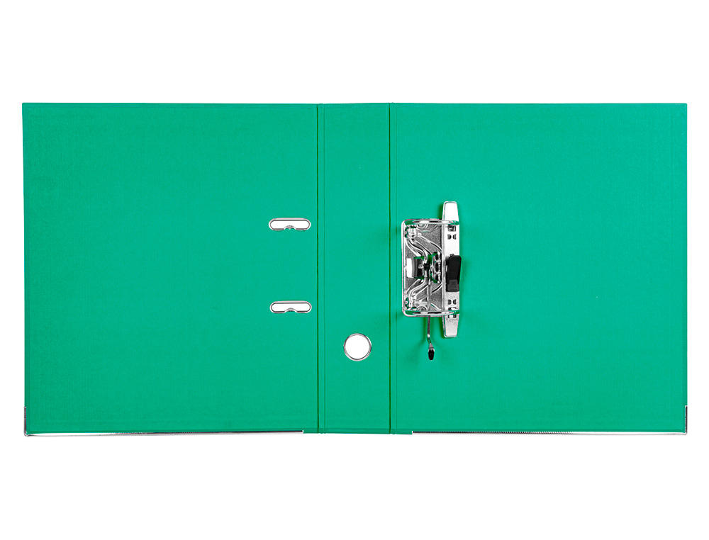 PASTA DE ARQUIVO DE ALAVANCA LIDERPAPEL DOCUMENTA PVC DIN A4 LOMBADA 75 MM VERDE