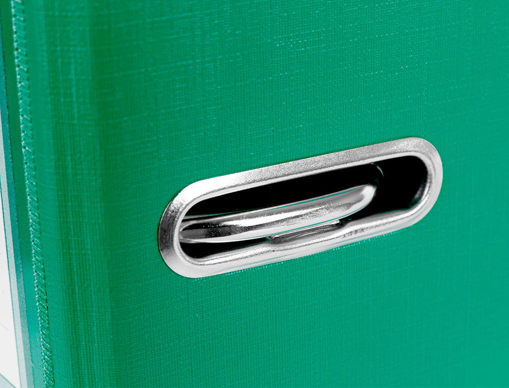 PASTA DE ARQUIVO DE ALAVANCA LIDERPAPEL DOCUMENTA PVC DIN A4 LOMBADA 75 MM VERDE
