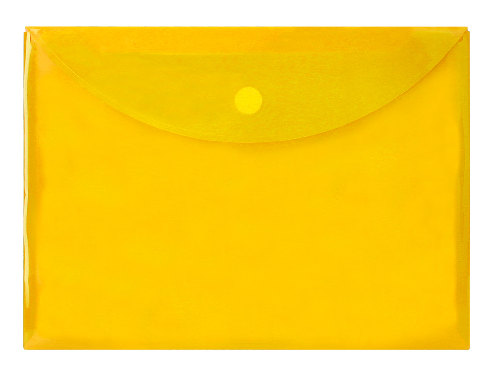 BOLSA PORTA DOCUMENTOS LIDERPAPEL DIN A4 AMARELO