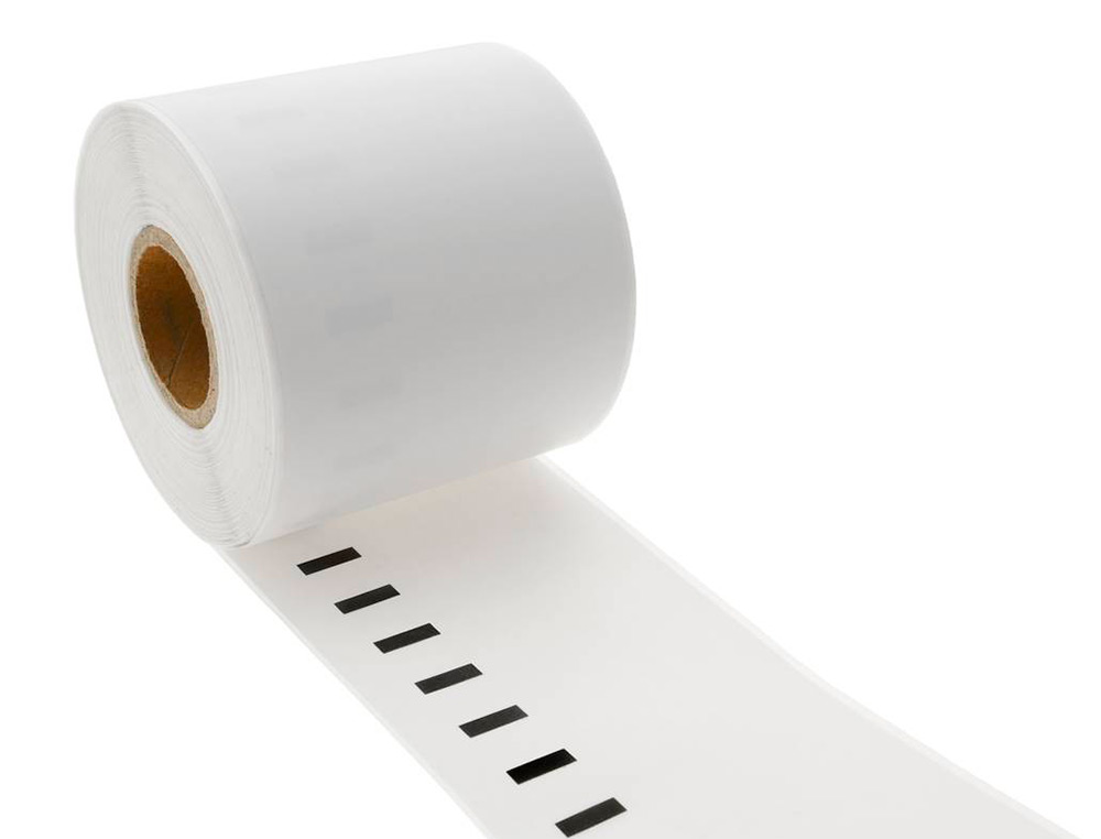 ETIQUETAS ADESIVAS DYMO PARA IMPRESSORA LABELWRITER 400 - 59X190 MM LOMBADA ARQUIVADOR 110 ETIQUETAS