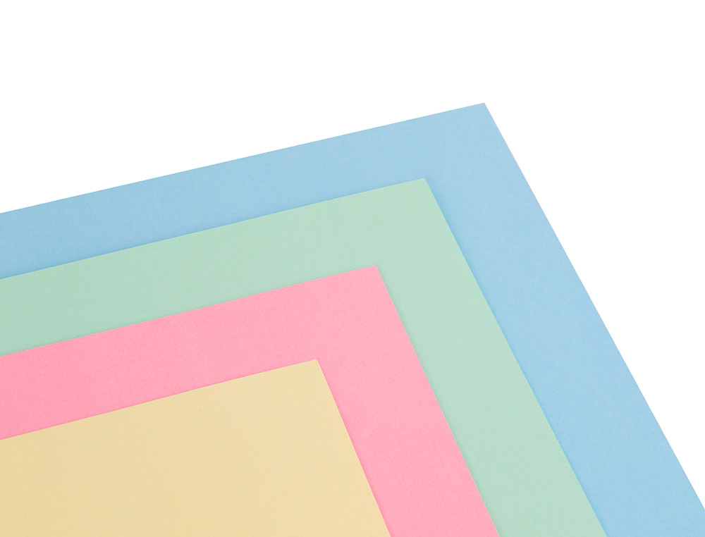 CARTOLINA LIDERPAPEL DIN A4 180 GR CORES SORTIDAS PACK DE 100 UNIDADES