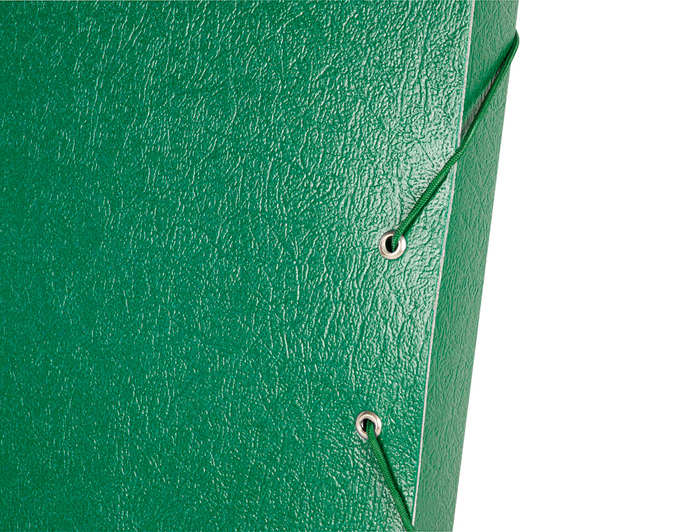 CAPA ELASTICOS PARA PROJETOS LOMBADA 3 CM VERDE