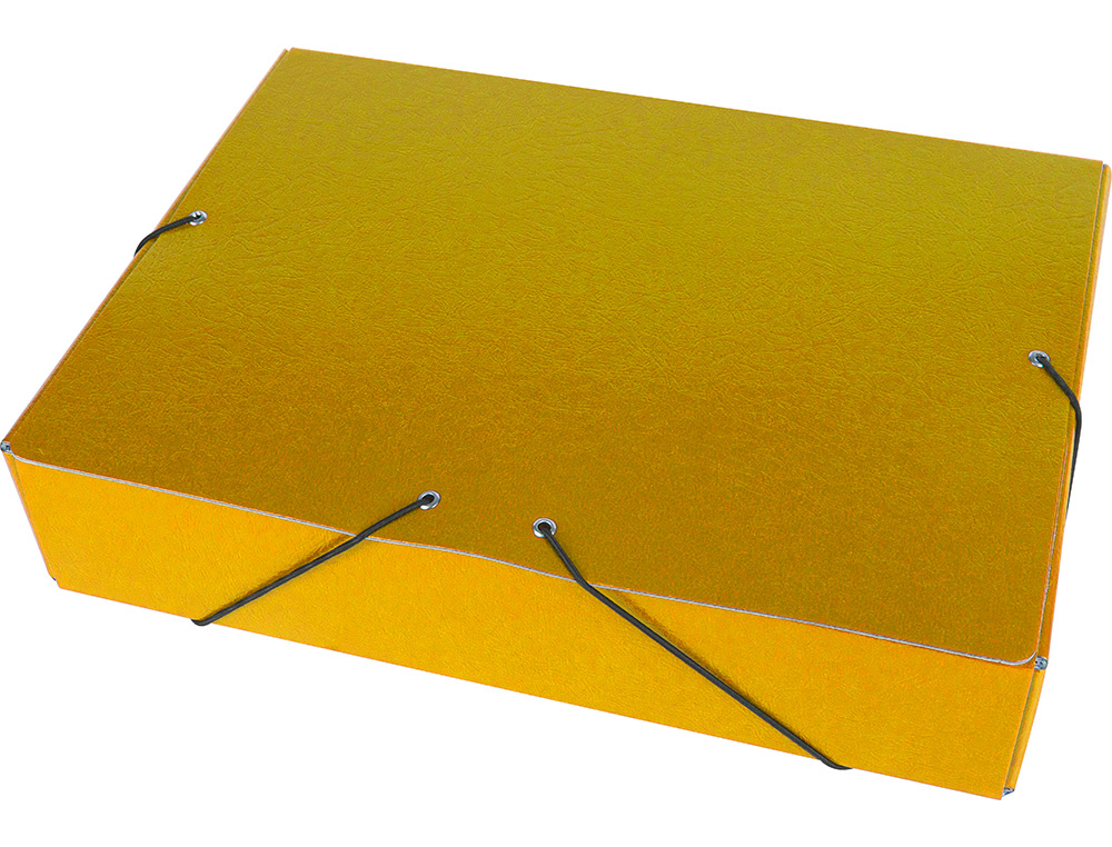 CAPA ELASTICOS PARA PROJETOS LOMBADA 7 CM AMARELA
