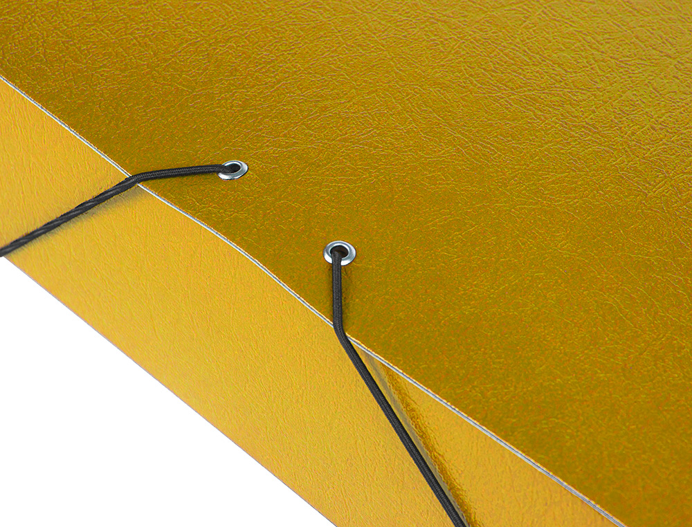 CAPA ELASTICOS PARA PROJETOS LOMBADA 7 CM AMARELA