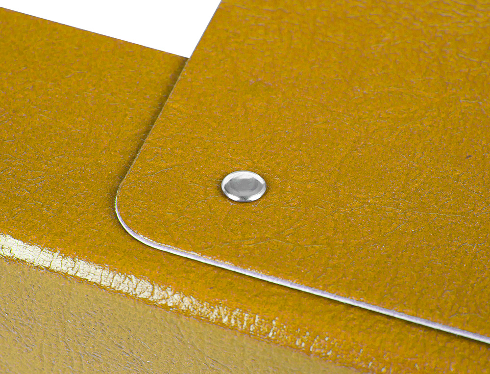CAPA ELASTICOS PARA PROJETOS LOMBADA 7 CM AMARELA