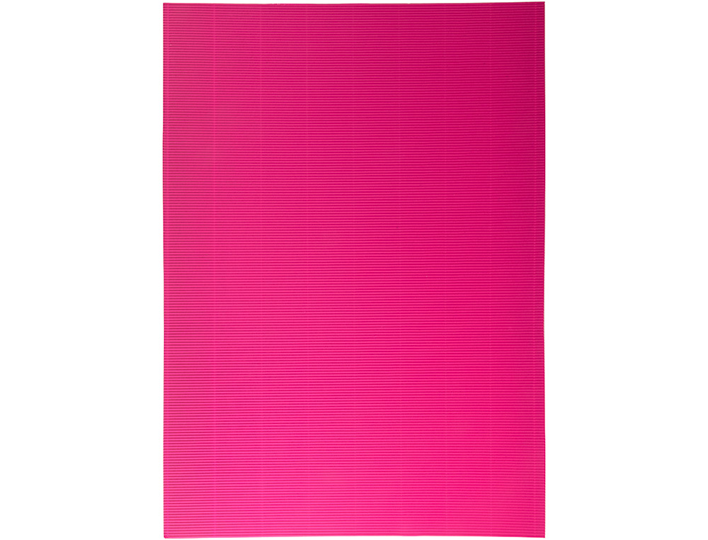 CARTAO ONDULADO LIDERPAPEL 320GR 50X70 CM FUCSIA