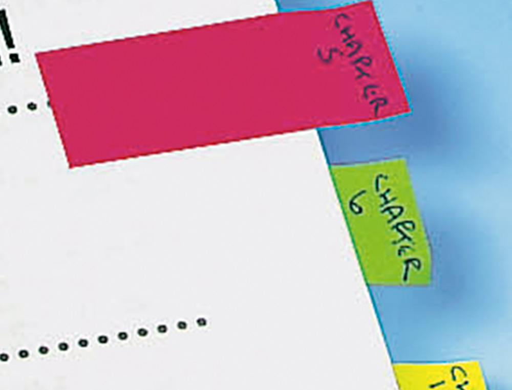BANDAS SEPARADORAS Q-CONNECT INDEX DISPENSADOR 4 CORES 36 FOLHAS POR COR