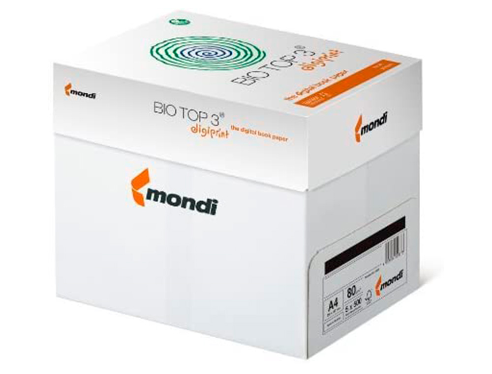 PAPEL FOTOCOPIA BIOTOP EXTRA ECOLOGICO DIN A4 EMBALAGEM DE 500 FOLHAS