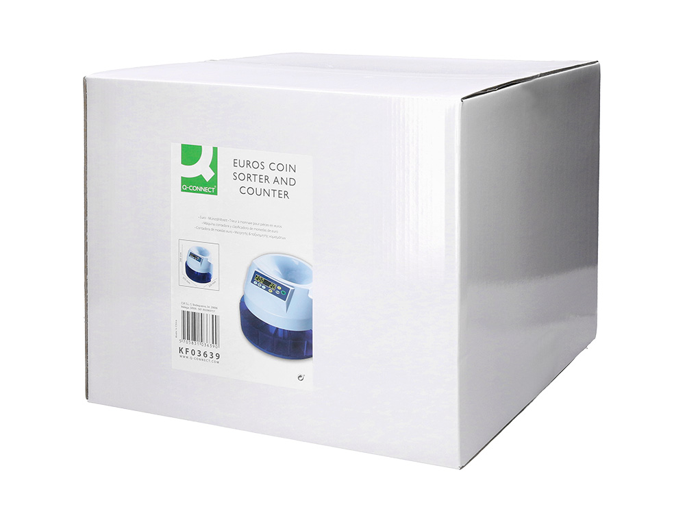 MAQUINA DE CONTAR E CLASSIFICAR MOEDAS Q-CONNECT
