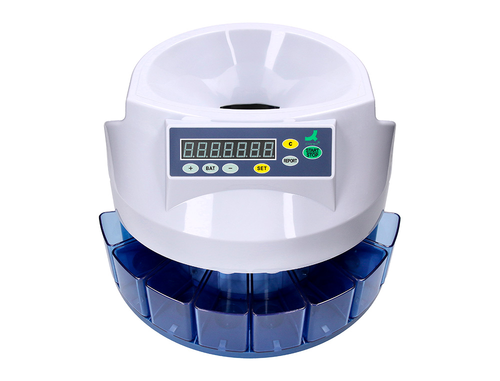 MAQUINA DE CONTAR E CLASSIFICAR MOEDAS Q-CONNECT