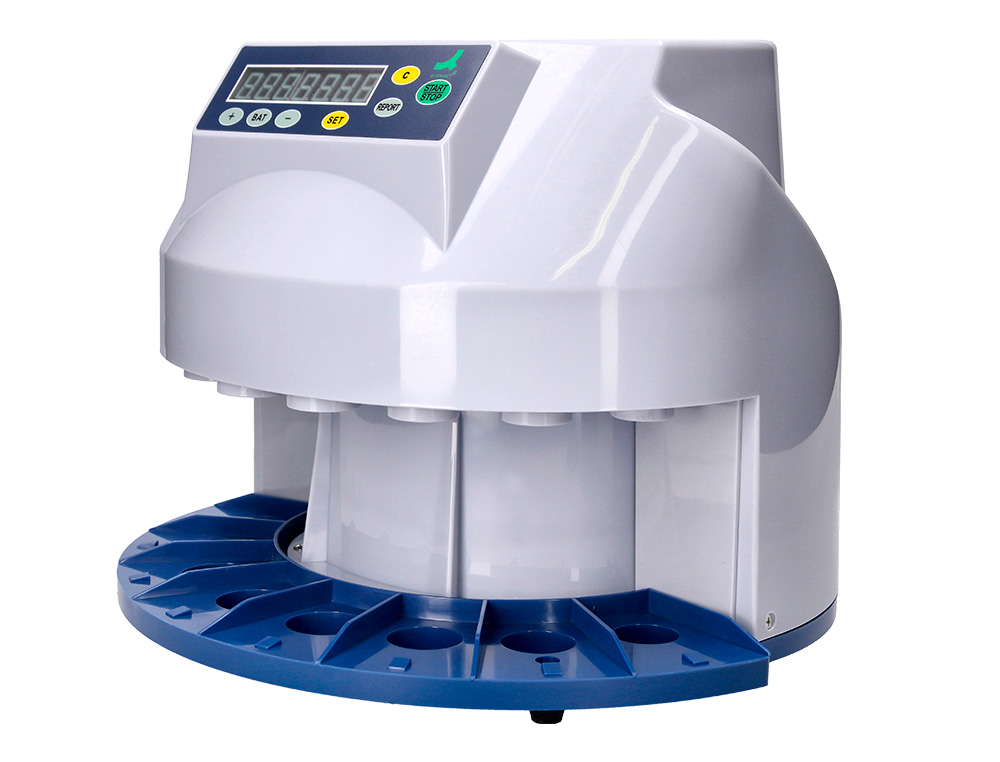 MAQUINA DE CONTAR E CLASSIFICAR MOEDAS Q-CONNECT